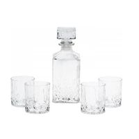 Whisky Karaf - 4 Glazen - Set