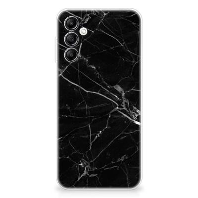 Samsung Galaxy A14 5G | TPU | Siliconen hoesje | Marmer Zwart - Origineel Cadeau Vader