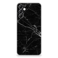 Samsung Galaxy A14 5G | TPU | Siliconen hoesje | Marmer Zwart - Origineel Cadeau Vader