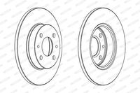 Ferodo Remschijf DDF140C - thumbnail