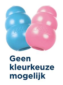 KONG PUPPY ROZE OF BLAUW ASSORTI LARGE 10X7X7 CM