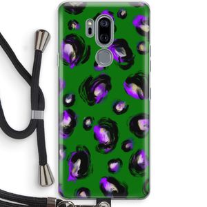 Green Cheetah: LG G7 Thinq Transparant Hoesje met koord