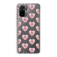 Chicks before dicks: Xiaomi Redmi Note 10 Pro Transparant Hoesje