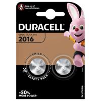 Batterij duracell 2016 lithium 2pck