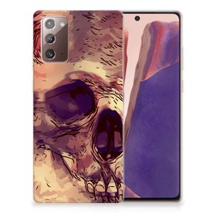 Silicone Back Case Samsung Note 20 Skullhead