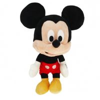 Muizen speelgoed artikelen Disney Mickey Mouse knuffelbeest zwart 50 cm - thumbnail
