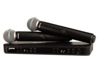 Shure BLX288 - Beta58A Dual Handheld Draadloos Shure BLX288 - Beta58A Dual Handheld Draadloos