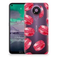 Nokia 3.4 | Siliconen Case | Pink Macarons
