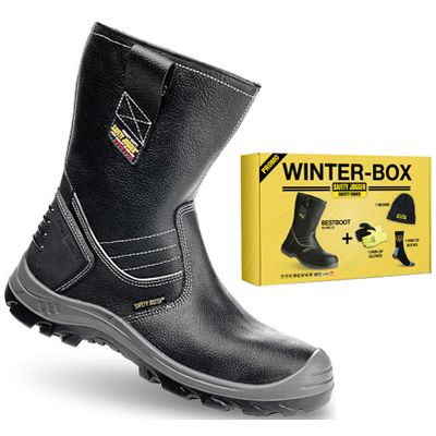 Safety Jogger BestBoot Laars S3 Winter Box | Zwart | Maat 44 - 11.118.024.44