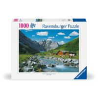 Ravensburger puzzel Karwendelgebergte Oostenrijk - 1000 stukjes
