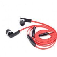 Gembird Porto Zwart, Rood Intraauraal In-ear koptelefoon