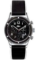 Lacoste horlogeband LC-11-3-14-0039 / 2000337 Leder Zwart 20mm