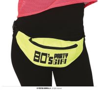 Heuptasje 80's Party Girl Geel