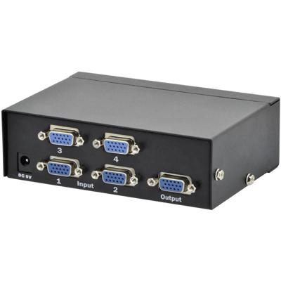 Digitus DS-45100-1 VGA-switch 4 poorten 1920 x 1080 Pixel
