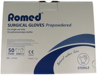 Romed Operatiehandschoenen Latex - thumbnail