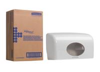 Toiletpapierdispenser kimberly clark duo wit