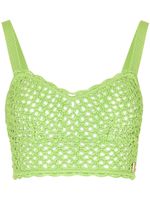 Dolce & Gabbana brassière en crochet - Vert