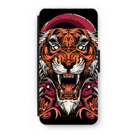 Tiger and Rattlesnakes: iPhone 8 Flip Hoesje