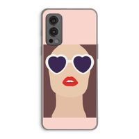 Red lips: OnePlus Nord 2 5G Transparant Hoesje