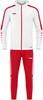 JAKO M9423D Polyesterpak Met Kap Power Dames - Wit/Rood - 38