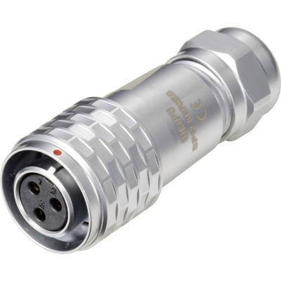 Weipu SF1210/S3 I Ronde connector Koppeling, recht Totaal aantal polen: 3 Serie (ronde connectoren): SF12 1 stuk(s)