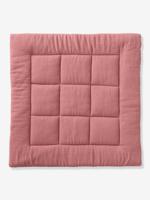 Effen bi-materiaal vloermat / boxkleed terracotta