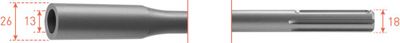 Rotec SDS-MAX Aardelektrodehouder ø13,0x26mm - 2151085