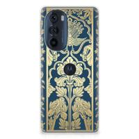 Motorola Edge 30 Pro | TPU Case | Beige Flowers