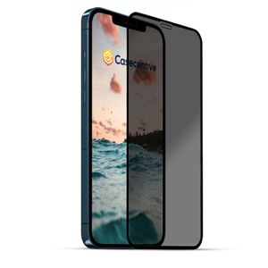 Casecentive Privacy Glass Screenprotector 3D full cover iPhone 12 / iPhone 12 Pro - 8720153794374