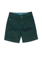 Scotch & Soda short en coton biologique à patch logo - Vert