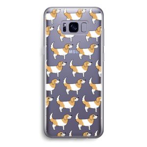 Doggy: Samsung Galaxy S8 Transparant Hoesje