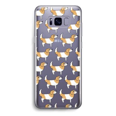 Doggy: Samsung Galaxy S8 Transparant Hoesje