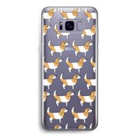 Doggy: Samsung Galaxy S8 Transparant Hoesje