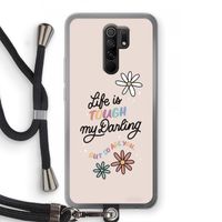 Tough Life: Xiaomi Redmi 9 Transparant Hoesje met koord