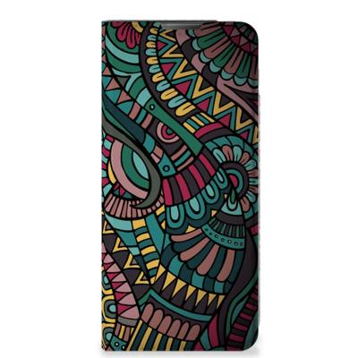 Motorola Moto E20 | Hoesje met Magneet | Aztec Motorola Moto E20 | Hoesje met Magneet | Aztec