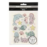 Creativ Company Rub-on stickers oceaan, 2 vellen