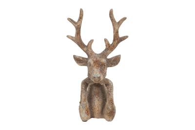 Decostar Countryfield Hert Zen M grijs-L17B11,5H30,5CM