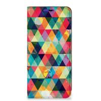 Samsung Galaxy A13 (5G) | Samsung Galaxy A04s | Hoesje met Magneet | Geruit