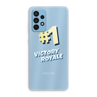 Victory Royale: Samsung Galaxy A52 Transparant Hoesje