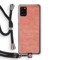 Marrakech Walls: Samsung Galaxy A31 Transparant Hoesje met koord
