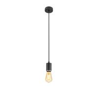 SLV PendelarmatuurLalu 2m zwart E27 - 1010285