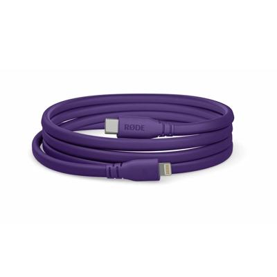 RODE SC19 1,5m USB-C naar Lightning kabel, paars