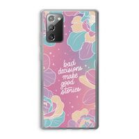 Good stories: Samsung Galaxy Note 20 / Note 20 5G Transparant Hoesje