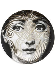 Fornasetti assiette décorative Tema e Variazioni No. 9 - Noir