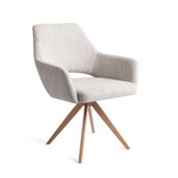 Jesper Home Draaibare Eetkamerstoel 'Yanai' Turn Peach, kleur Pigeon