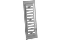 Schuifrooster rvs 260x90mm geborsteld
