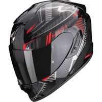 SCORPION EXO-1400 Evo Air Shell, Integraalhelm, Zwart-Rood - thumbnail