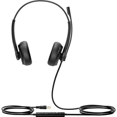 Yealink Yealink USB Headset UH34 Dual UC On Ear headset Zwart
