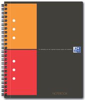 Oxford INTERNATIONAL Notebook, 160 bladzijden, ft A5+, geruit 5 mm Oxford INTERNATIONAL Notebook, 160 bladzijden, ft A5+, geruit 5 mm