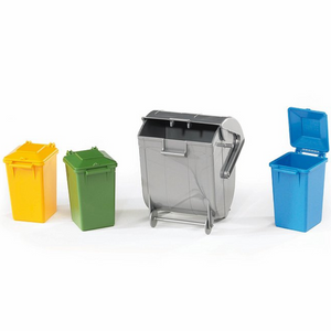BRUDER Garbage can set schaalmodel onderdeel en -accessoire